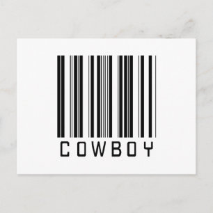 BAR COWBOY LIGHT POSTCARD