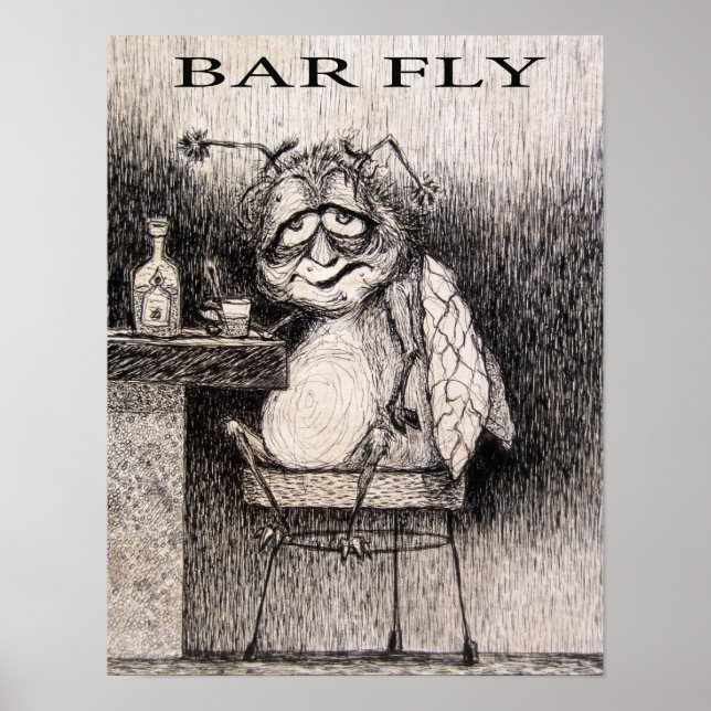 BAR FLY POSTER (Front)
