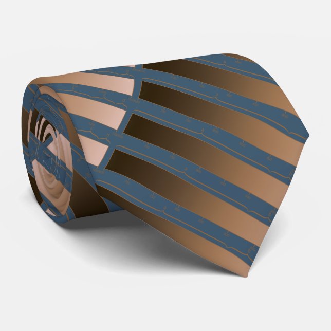 Bar Graph 2 Tie (Rolled)