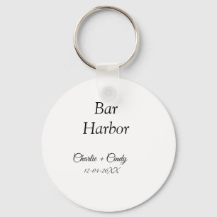 Bar Harbor bachelorette party bridesmaid wedding a Keychain
