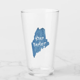 Bar Harbor, Maine Glass