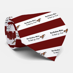 Bar Harbor, Maine Lobster Neck Tie