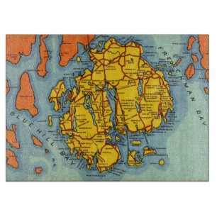 Bar Harbor - Mt Desert Island Cutting Board
