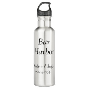 Bar Harbour bachelorette party bridesmaid wedding  710 Ml Water Bottle