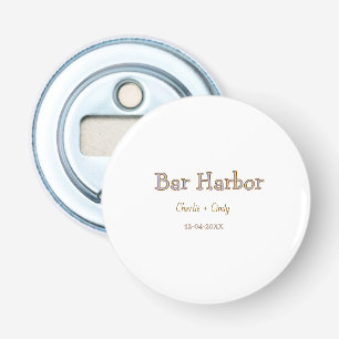 Bar Harbour bachelorette party bridesmaid wedding  Bottle Opener