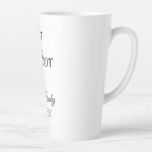 Bar Harbour bachelorette party bridesmaid wedding  Latte Mug