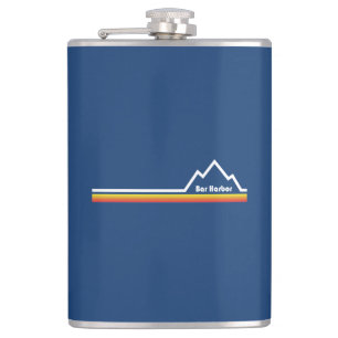 Bar Harbour, Maine Hip Flask