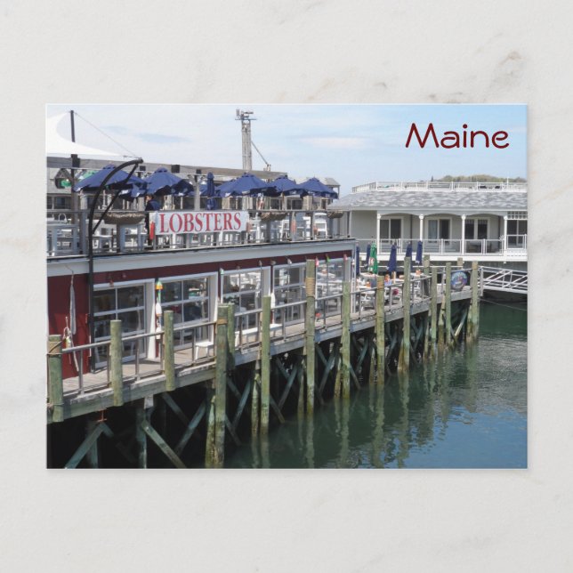 Bar Harbour, Maine Postcard (Front)