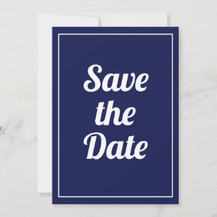Bar Harbour Maine Vintage Map Save the Date Weddin Invitation