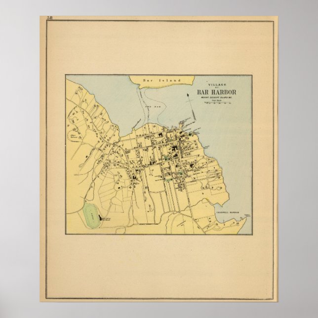 Bar Harbour Poster (Front)