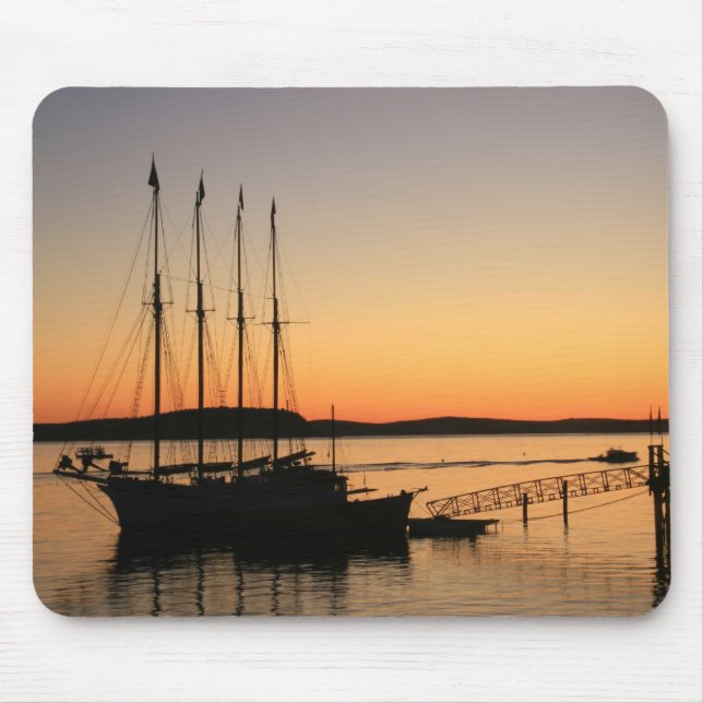 Bar Harbour Sunrise Mousepad (Front)