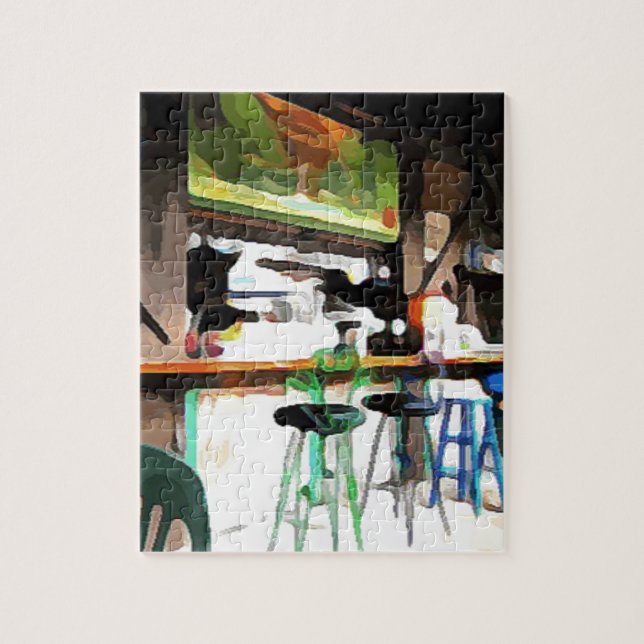 Bar in Key West Jigsaw Puzzle (Vertical)