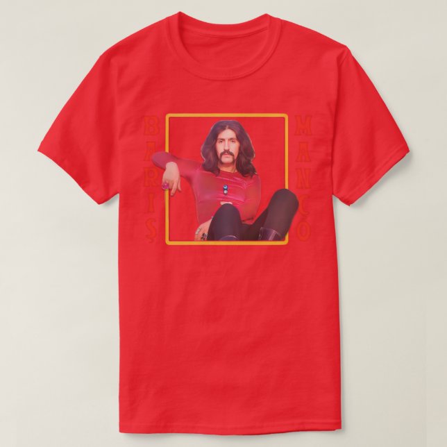 Bar Mano Original Psychedelic Design T-Shirt (Design Front)