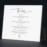 Bar Menu Wedding Drink Sign Reception Decor G400 Plaque<br><div class="desc">Our drink menu bar sign is perfect to display at the bar so guests can choose which drinks are available at your event. This item is part of our Gwen wedding invitation suite G400,  please visit our store to view the collection of coordinating items.</div>