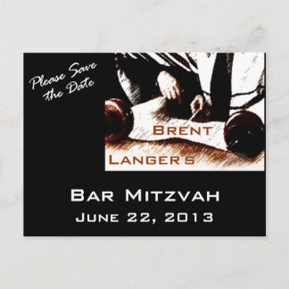 Bar Mitzvah Boy Postcard