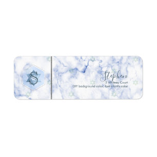 Bar Mitzvah en nid d'abeille + Marbre bleu de PixD