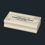 Bar Mitzvah Gift Hebrew Name Sefer Scroll Rubber Stamp<br><div class="desc">This Rubber stamper is a terrific (and practical) gift for the lucky Bar Mitzvah boy who just received a library's worth of Seforim. Order together with an ink pad in his favourite colour — guessing that will be black ;) and he is good to go! Personalize it yourself (in under...</div>