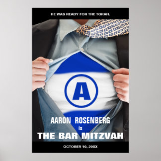 Bar Mitzvah Hero Poster