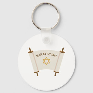 Bar Mitzvah Keychain