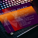 Bar Mitzvah Orange and Red on Any Colour Invitation<br><div class="desc">Bar Mitzvah and Bat Mitzvah invitation sets designed by Umua. Printed and shipped by Zazzle or its partners.</div>