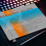 Bar Mitzvah Orange and Turquoise on Any Colour Invitation<br><div class="desc">Bar Mitzvah and Bat Mitzvah invitation sets designed by Umua. Printed and shipped by Zazzle or its partners.</div>