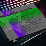 Bar Mitzvah Purple and Green on Any Colour Invitation<br><div class="desc">Bar Mitzvah and Bat Mitzvah invitation sets designed by Umua. Printed and shipped by Zazzle or its partners.</div>