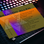 Bar Mitzvah Purple and Orange on Any Colour Invitation<br><div class="desc">Bar Mitzvah and Bat Mitzvah invitation sets designed by Umua. Printed and shipped by Zazzle or its partners.</div>