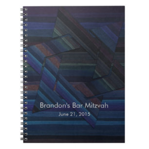 Bar Mitzvah RSVP Tracker Notebook/Guest Book