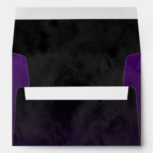 Bar Mitzvah Stylish Purple Star of David Ombre Envelope