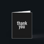 Bar Mitzvah Thank You Cards {Black}<br><div class="desc"></div>