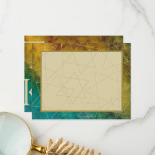 Bar or Bat Mitzvah Thank You Out of this World 3 Card