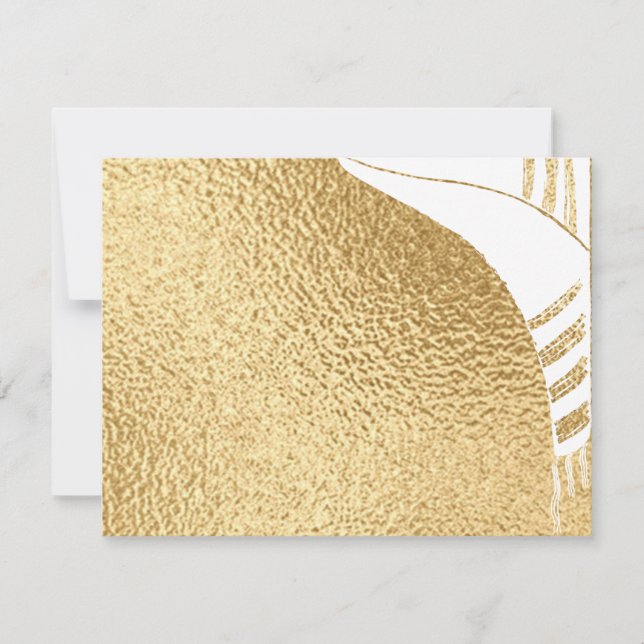 Bar ou Merci Bat mitzvah élégant Gold Tallit (Devant)
