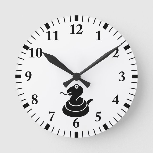 bar round clock (Front)