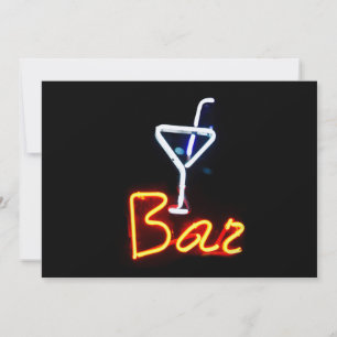 Bar Sign Invitation