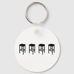 bar stools keychain