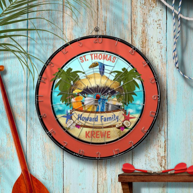 Bar Tiki de la Plage Jeu de Fléchettes (Créateur téléchargé)
