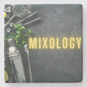 Bar Tools Mixology Stone Coaster