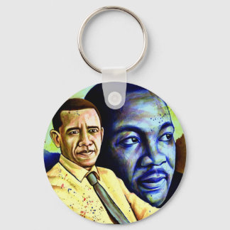 barack and  martin keychain
