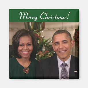 Barack and Michelle 2012WA - Magnet