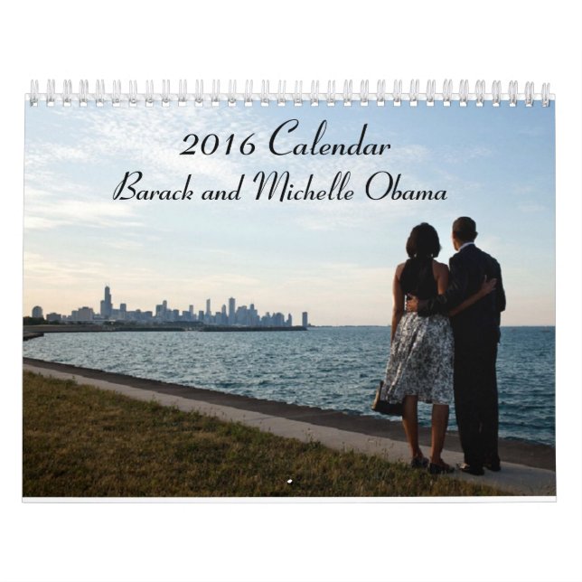 Barack and Michelle Obama 2016 - Calendar (Cover)