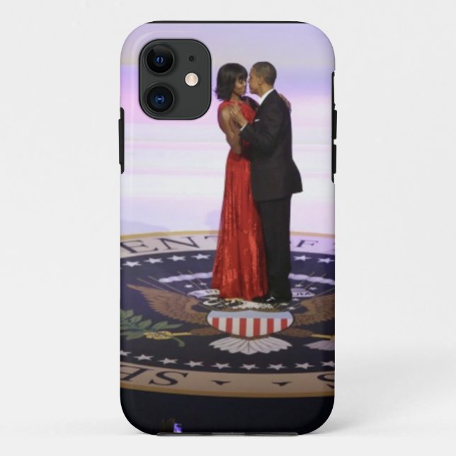 Barack and Michelle Obama Case-Mate iPhone Case (Back)