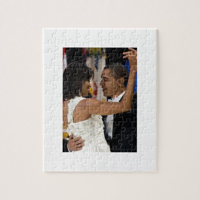 Barack and Michelle Obama Jigsaw Puzzle (Vertical)