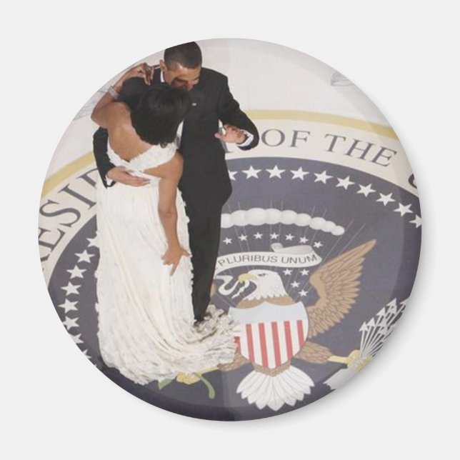 Barack and Michelle Obama Magnet (Front)