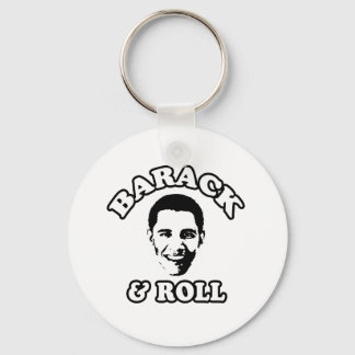 Barack and Roll Keychain