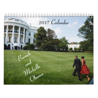 Barack et Michelle 2017 - calendrier