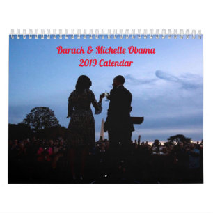 Barack et Michelle Obama 2019 - calendrier