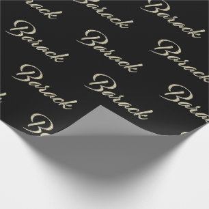 Barack First Name Name of Fine Gift Paper
