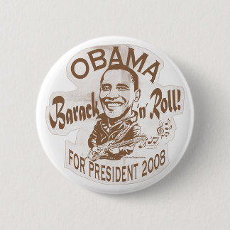 Barack N' Roll Homeboy Button 