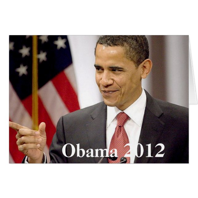 Barack Obama 2012 (Devant horizontal)