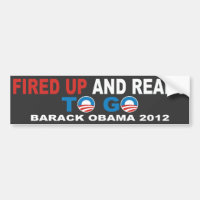 Barack Obama 2012 Fired Up And Ready To Go